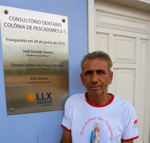 Presidente Jose Geraldo, da Colônia de Pescadores Z1